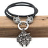Collier Loup Médiévale (Acier)